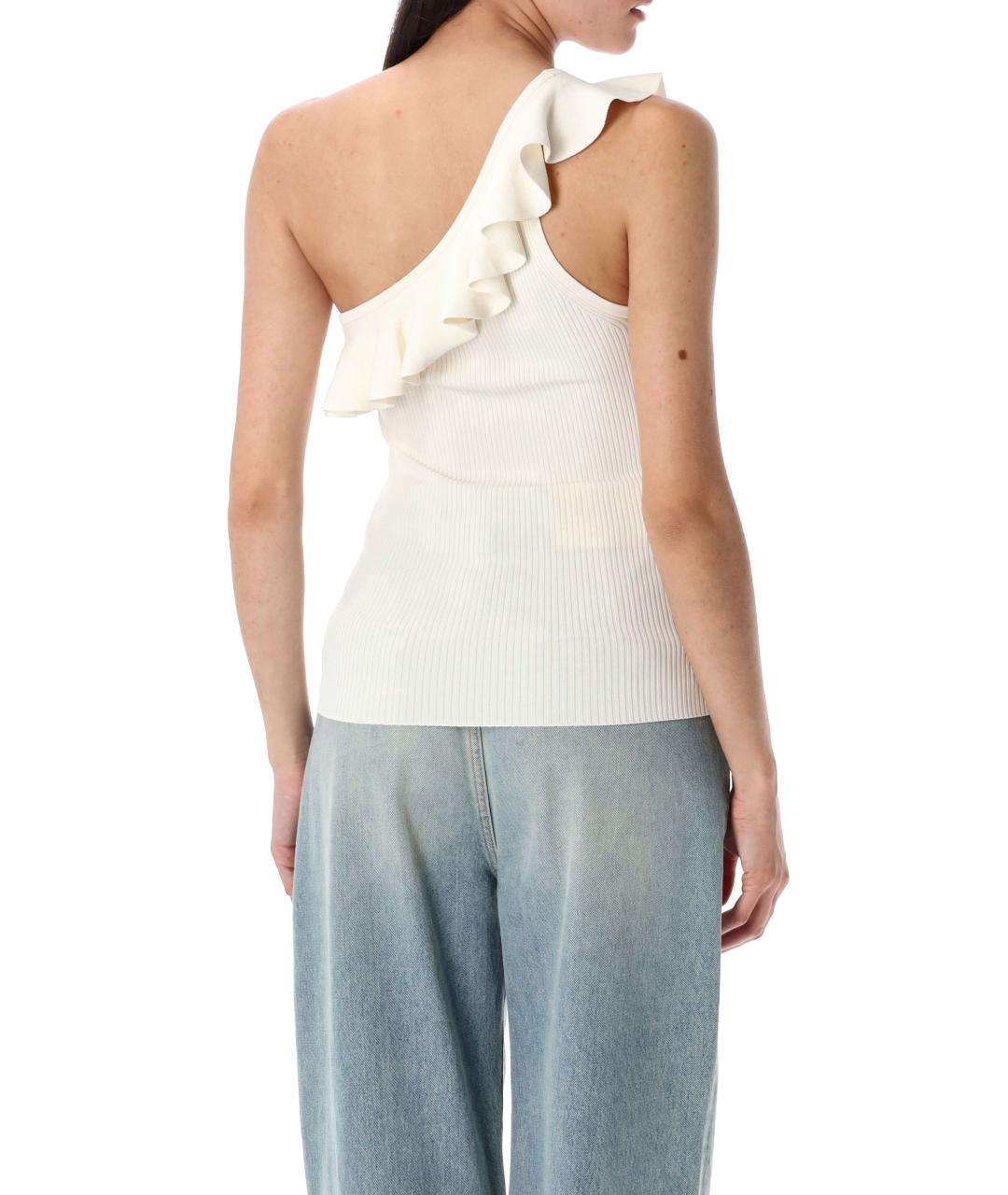 ZIMMERMANN Белая полиамидовая майка, фото 2