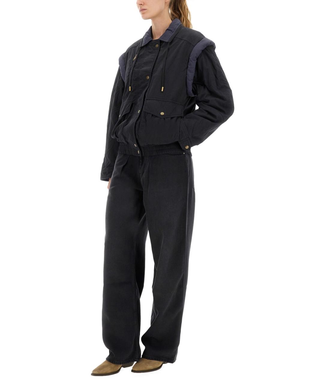 ISABEL MARANT Черная хлопковая куртка, фото 3