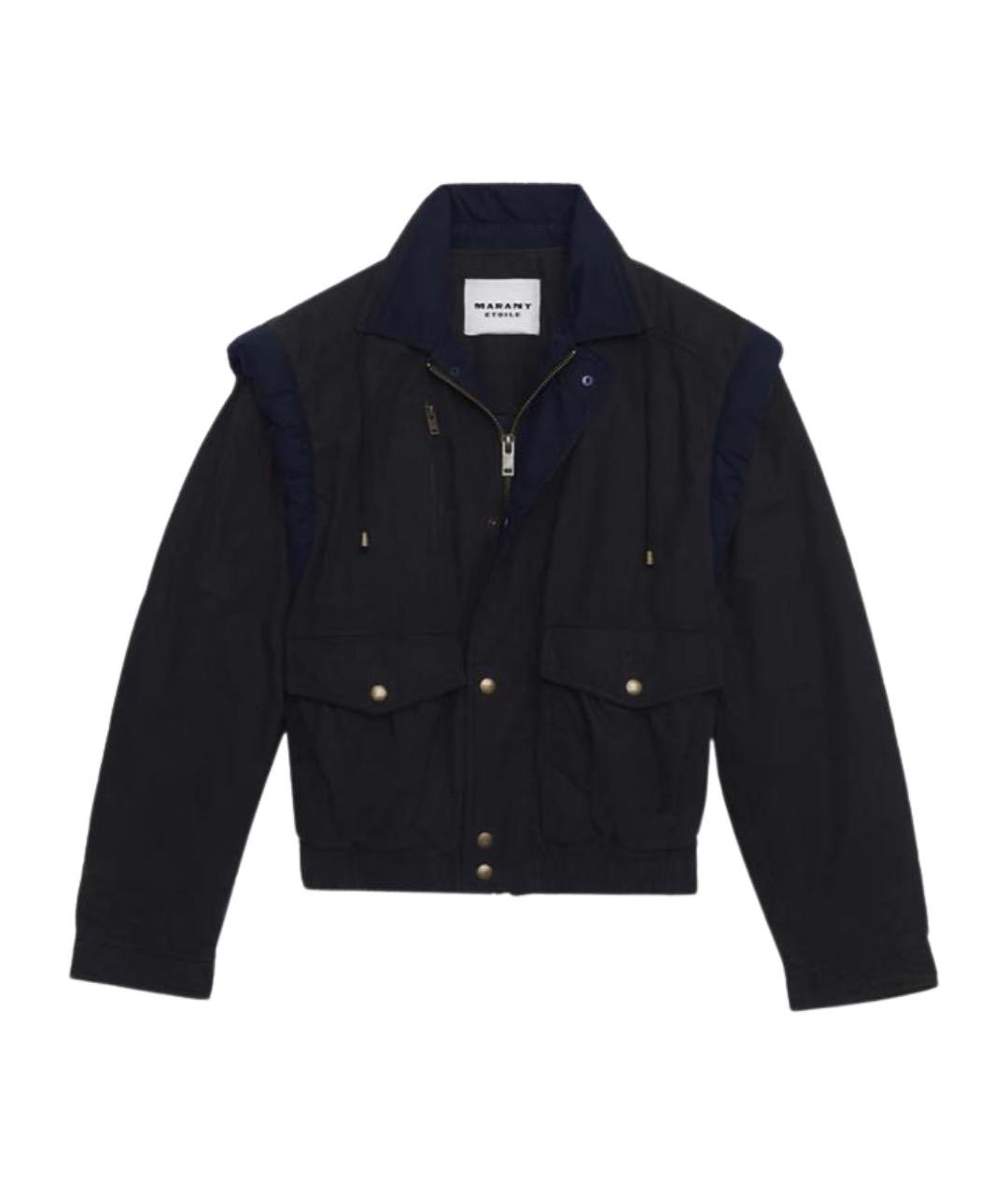 ISABEL MARANT Черная хлопковая куртка, фото 1