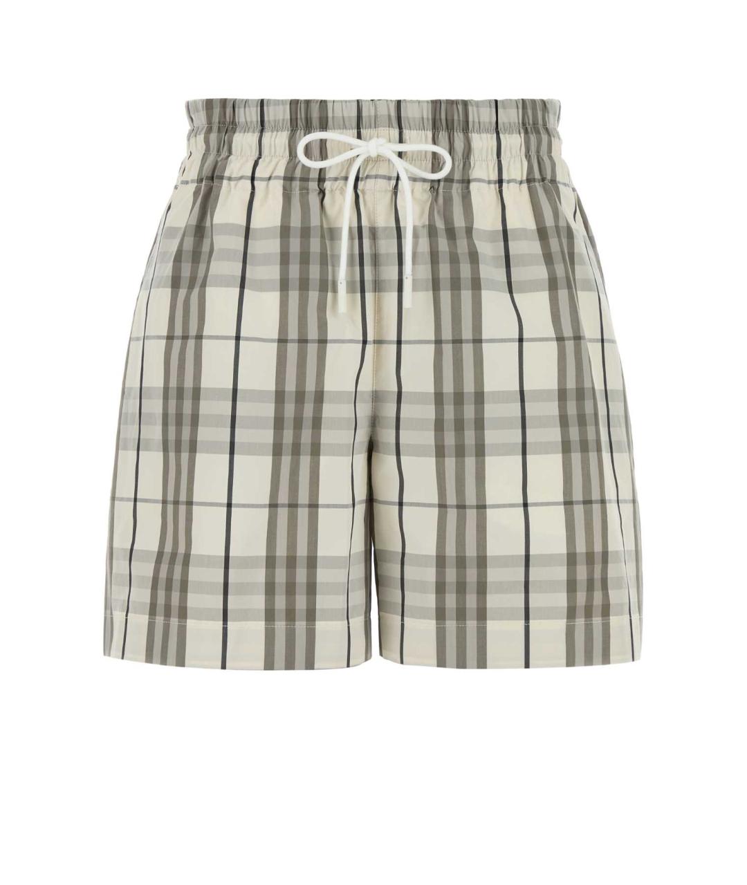 BURBERRY Мульти хлопковые шорты, фото 1