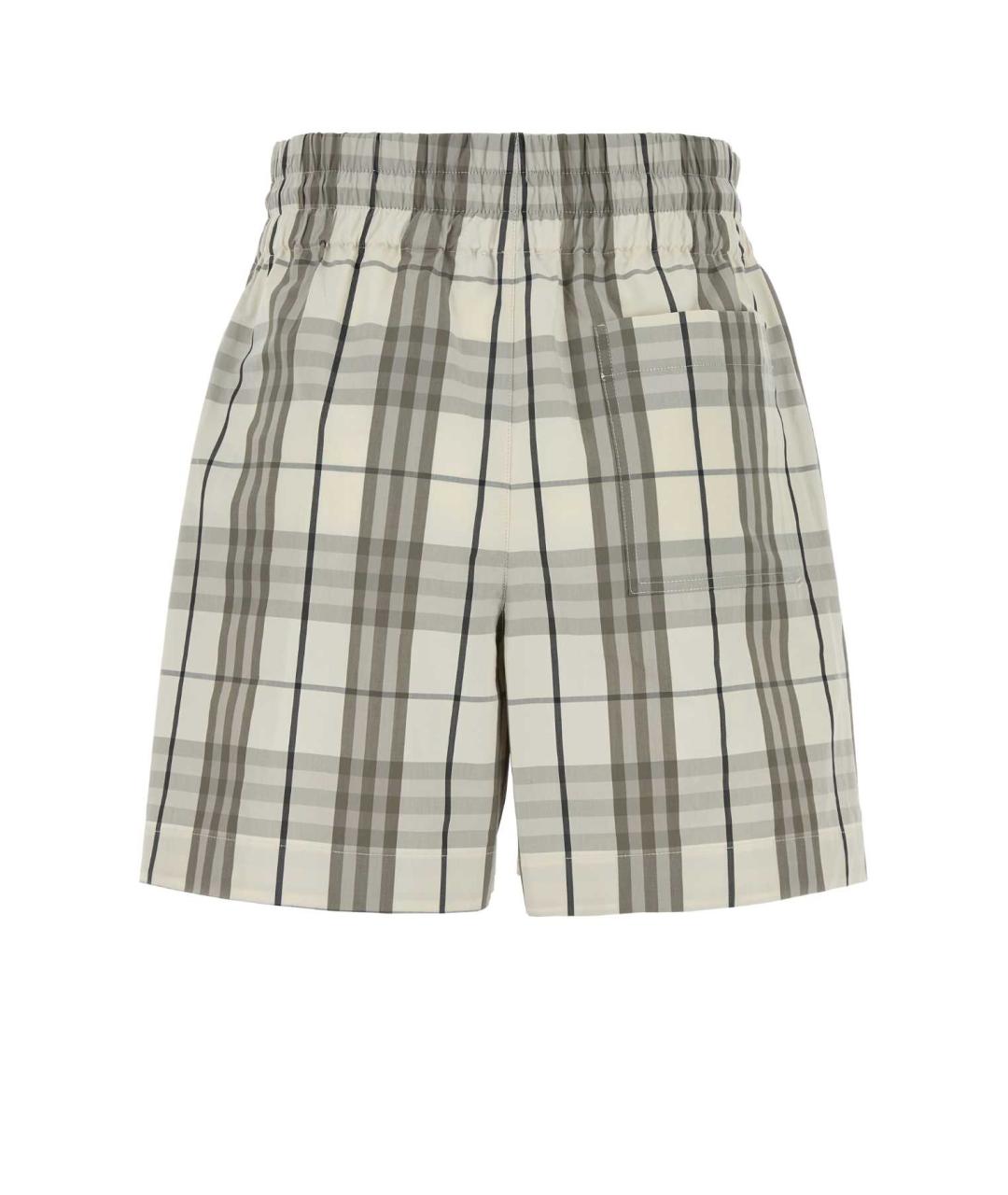 BURBERRY Мульти хлопковые шорты, фото 2