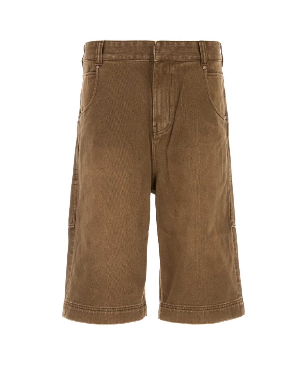 entire studios Коричневые хлопковые шорты, фото 1