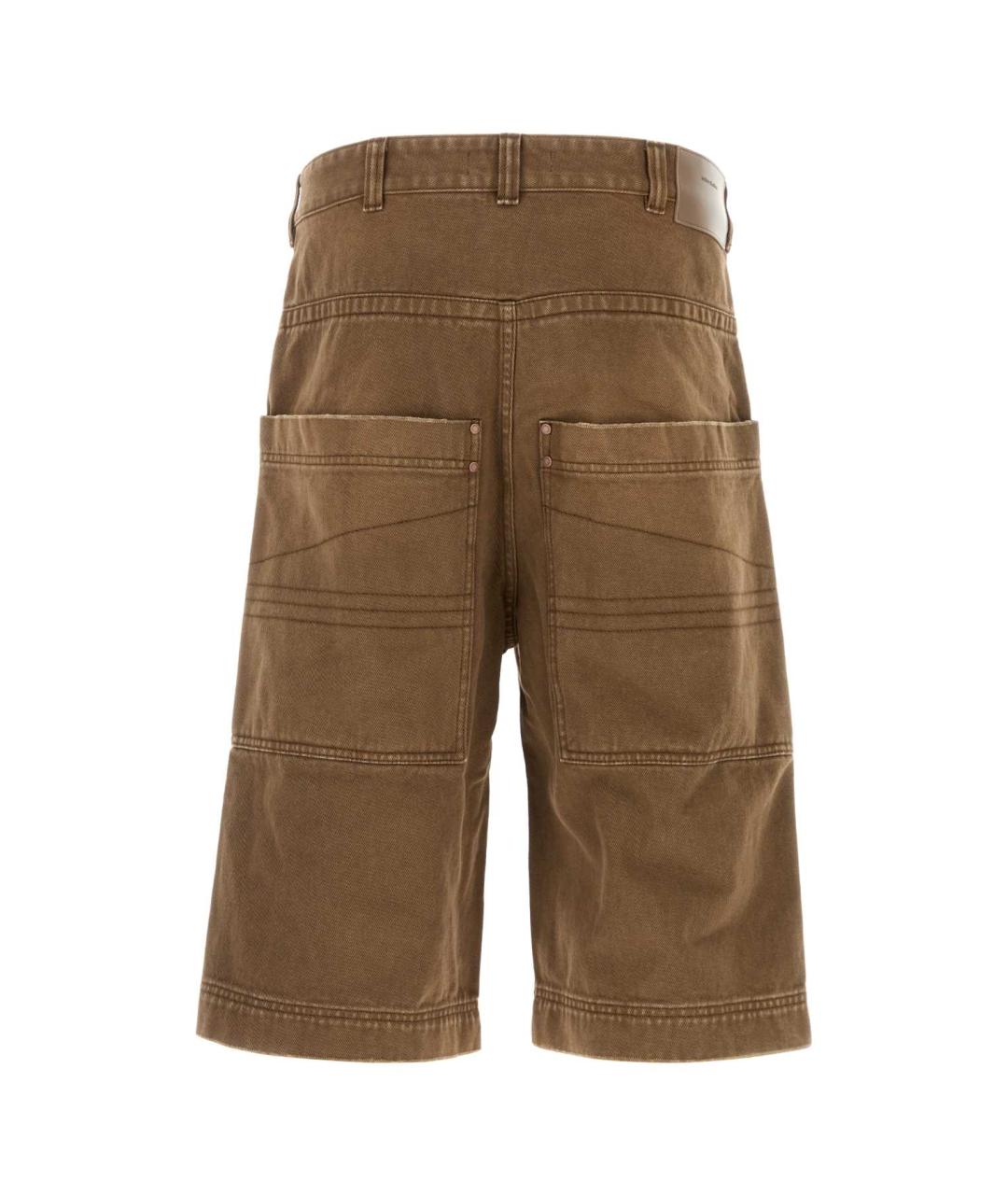 entire studios Коричневые хлопковые шорты, фото 2