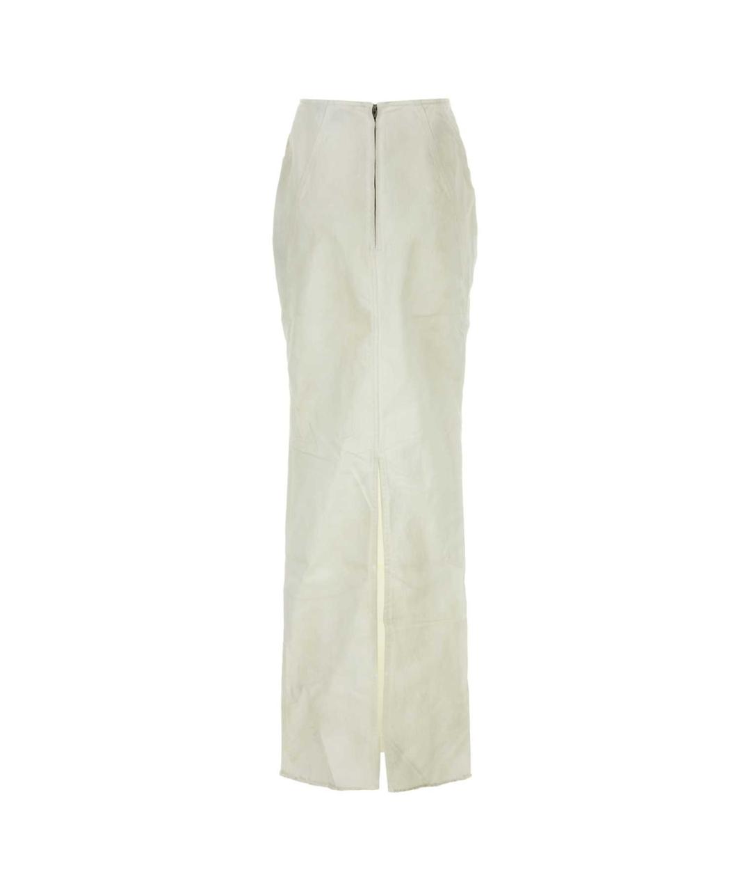 entire studios Белая хлопковая юбка макси, фото 2