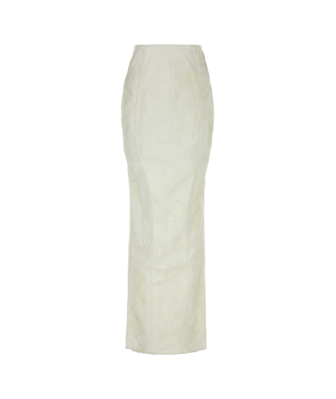 entire studios Белая хлопковая юбка макси, фото 1