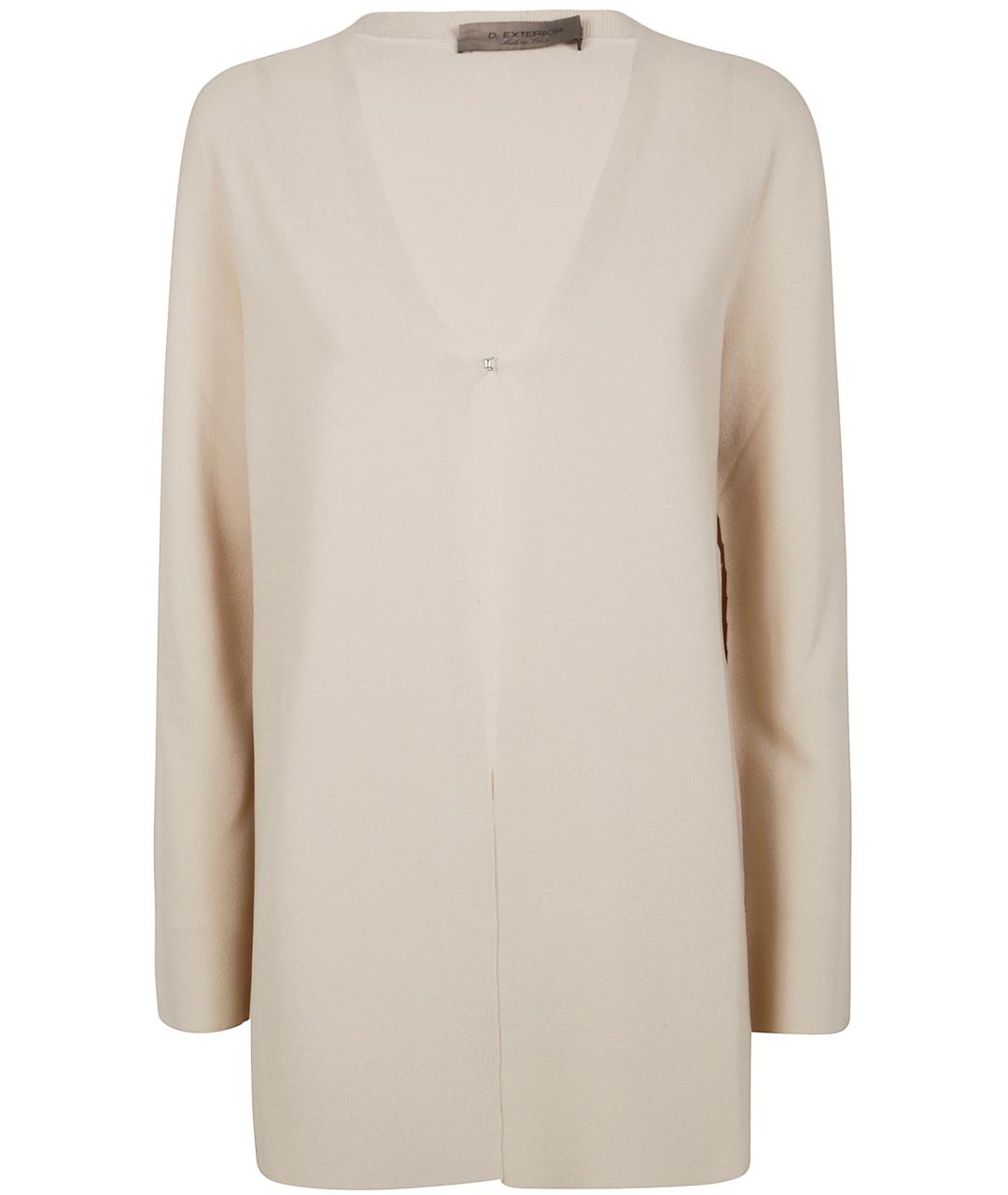 D.EXTERIOR Бежевый вискозный кардиган, фото 1