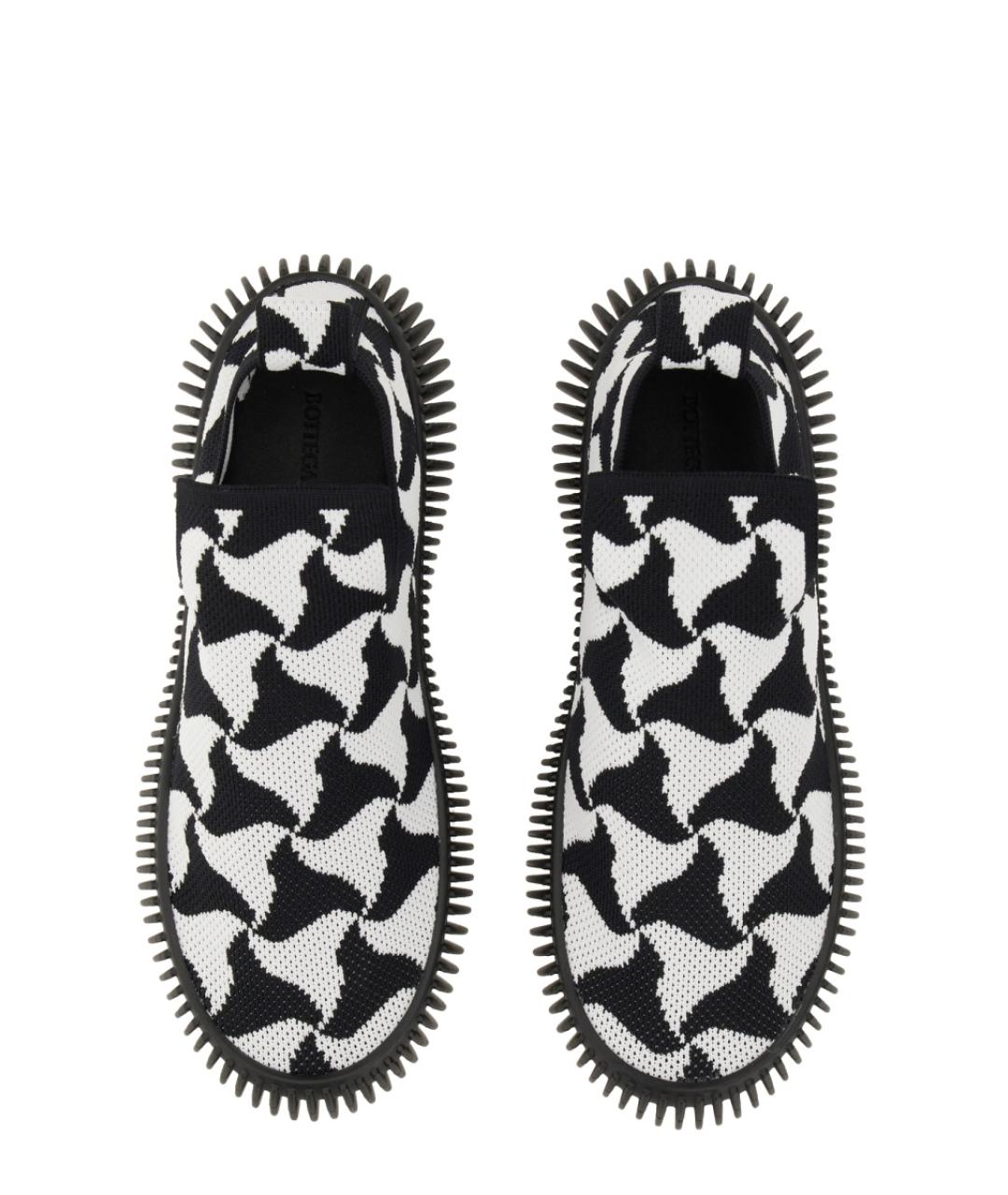 BOTTEGA VENETA Черные текстильные кроссовки, фото 2