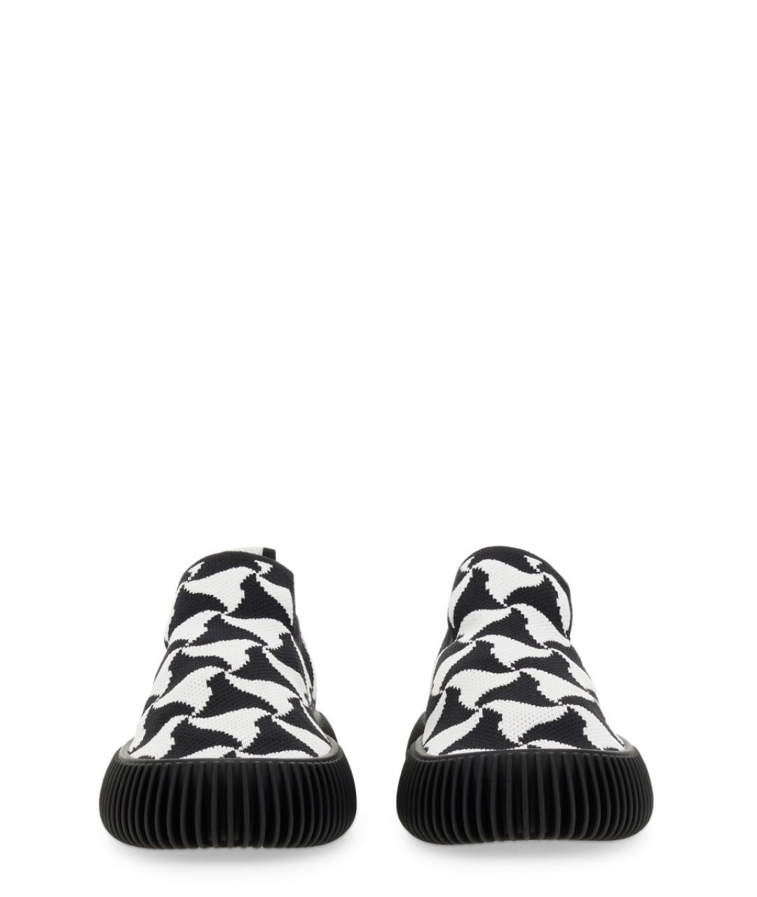 BOTTEGA VENETA Черные текстильные кроссовки, фото 4