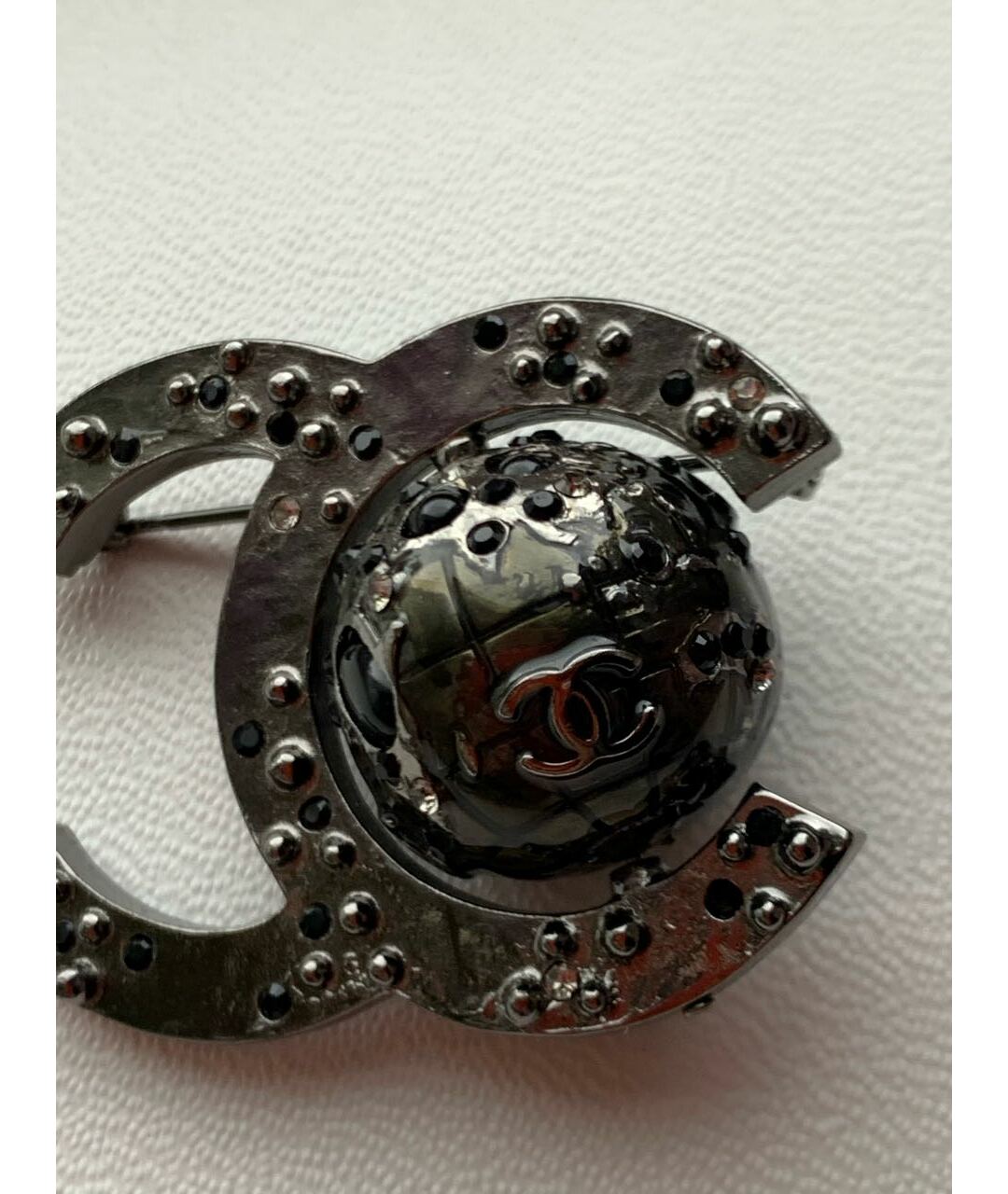 CHANEL PRE-OWNED Серебряная металлическая булавка / брошь, фото 2