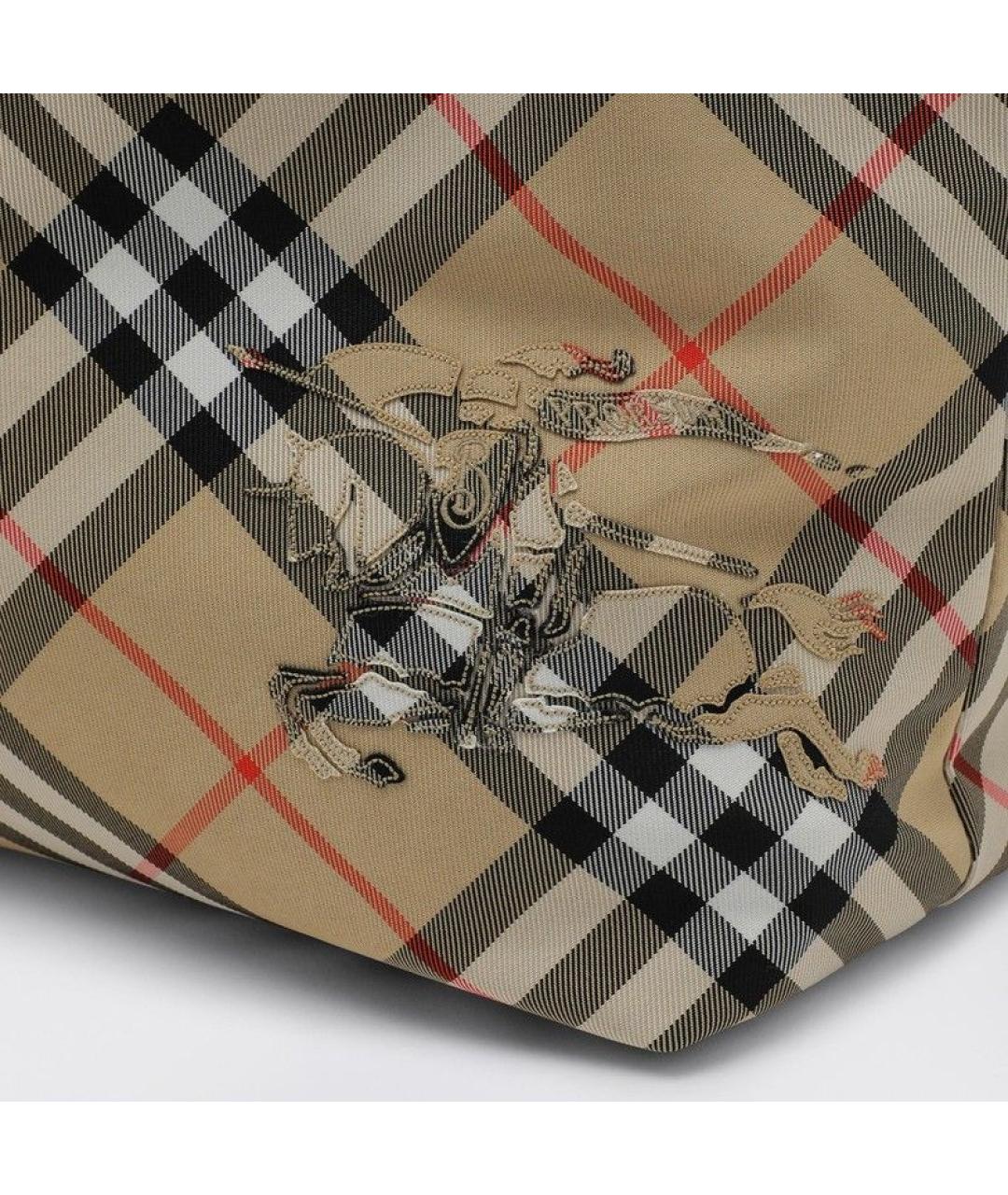 BURBERRY Мульти синтетическая сумка тоут, фото 5