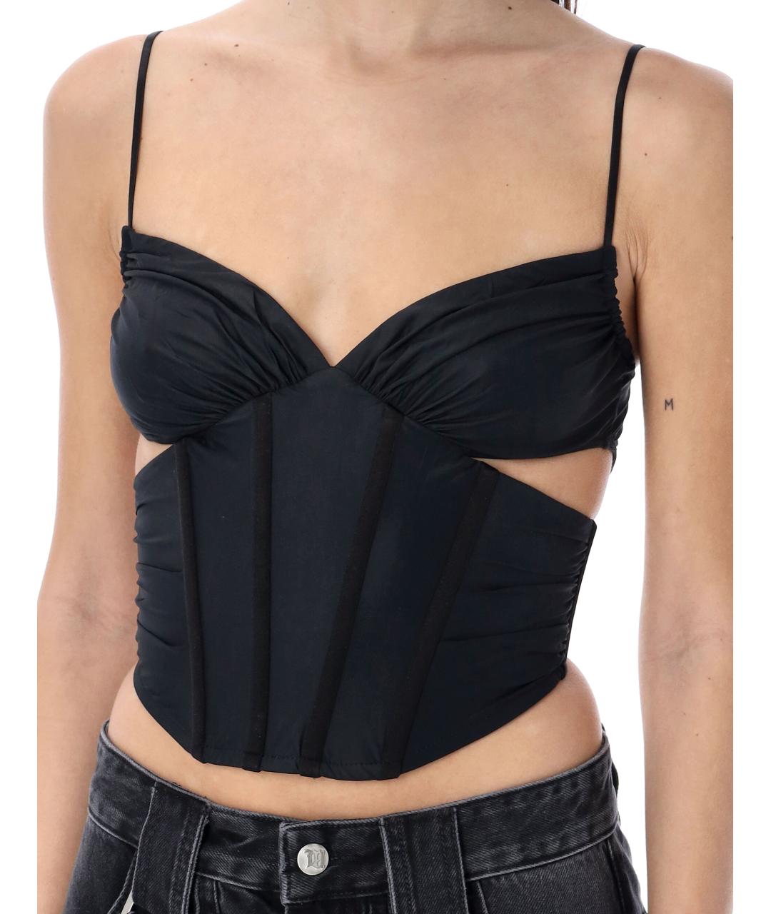 MISBHV Черная полиамидовая майка, фото 4