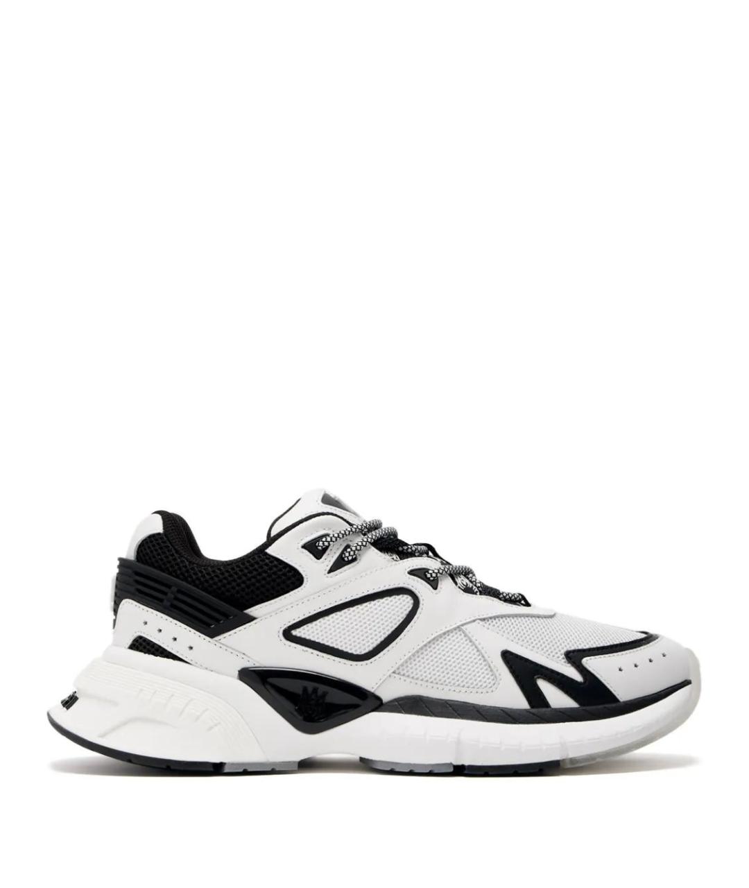 AMIRI Мульти кожаные низкие кроссовки / кеды, фото 1