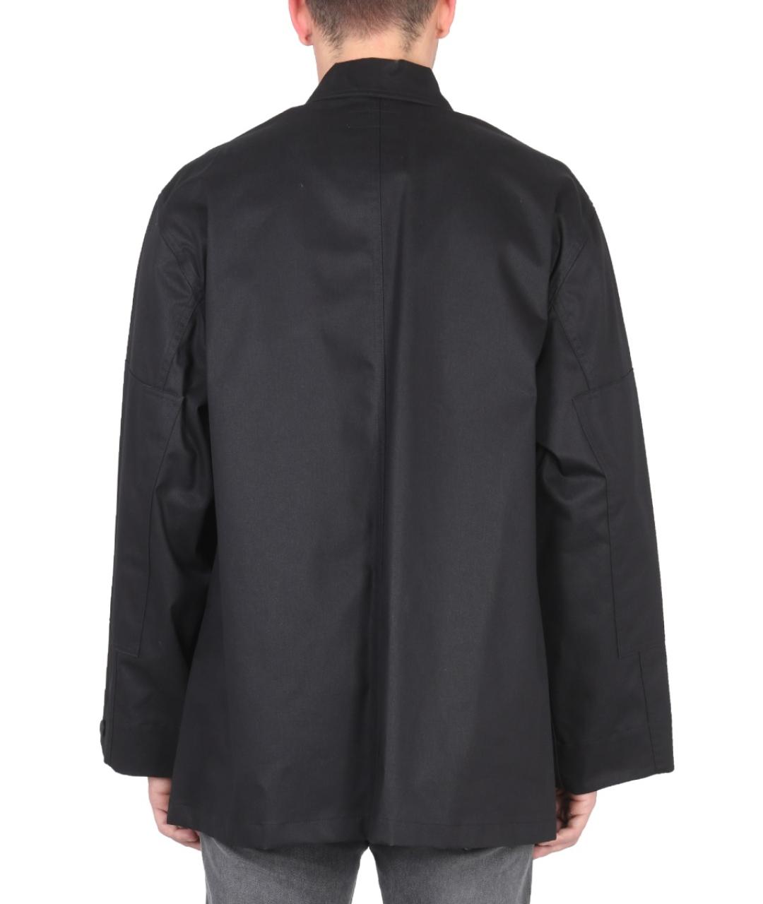 BALENCIAGA Черная хлопковая куртка, фото 5