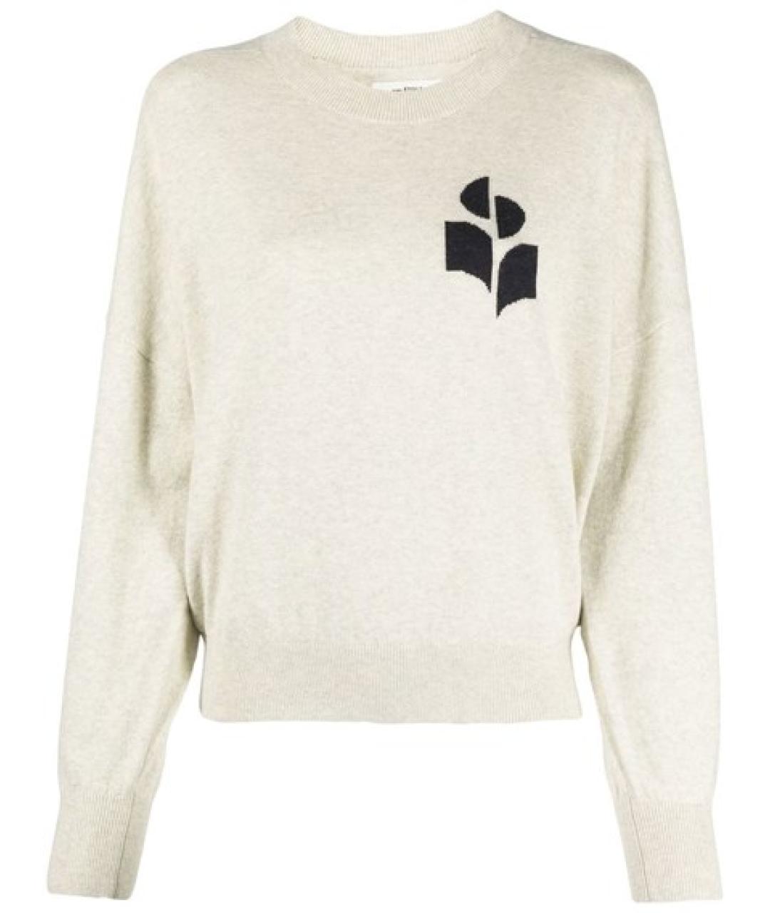 ISABEL MARANT Серый хлопковый джемпер / свитер, фото 1