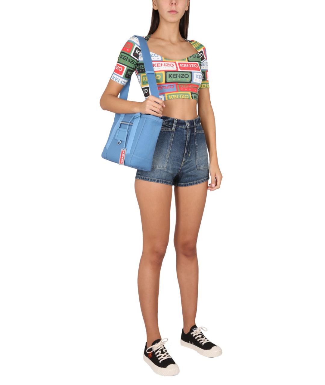 KENZO Мульти полиамидовая футболка, фото 3