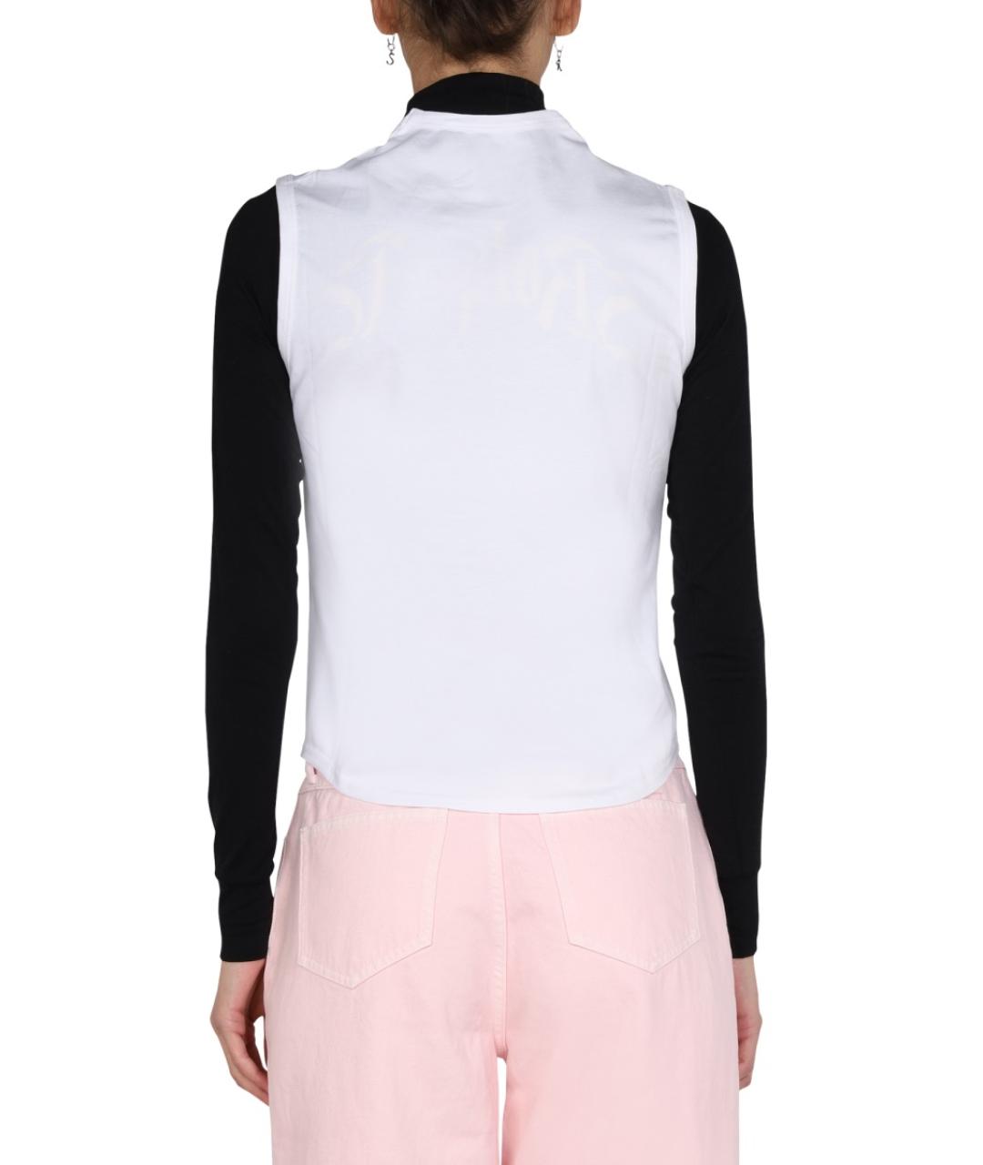 RAF SIMONS Белая хлопковая майка, фото 4