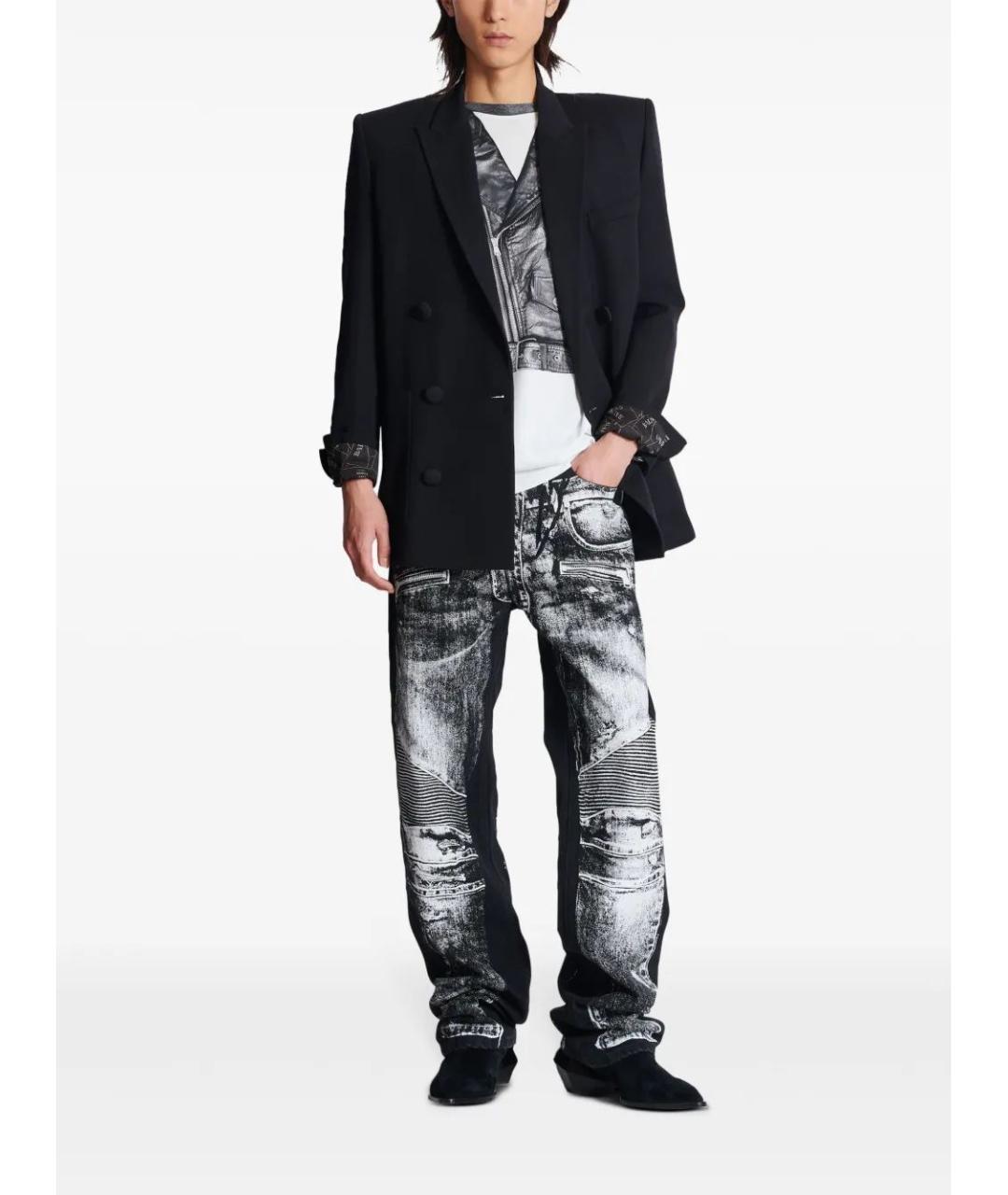 BALMAIN Мульти хлопковая футболка, фото 2