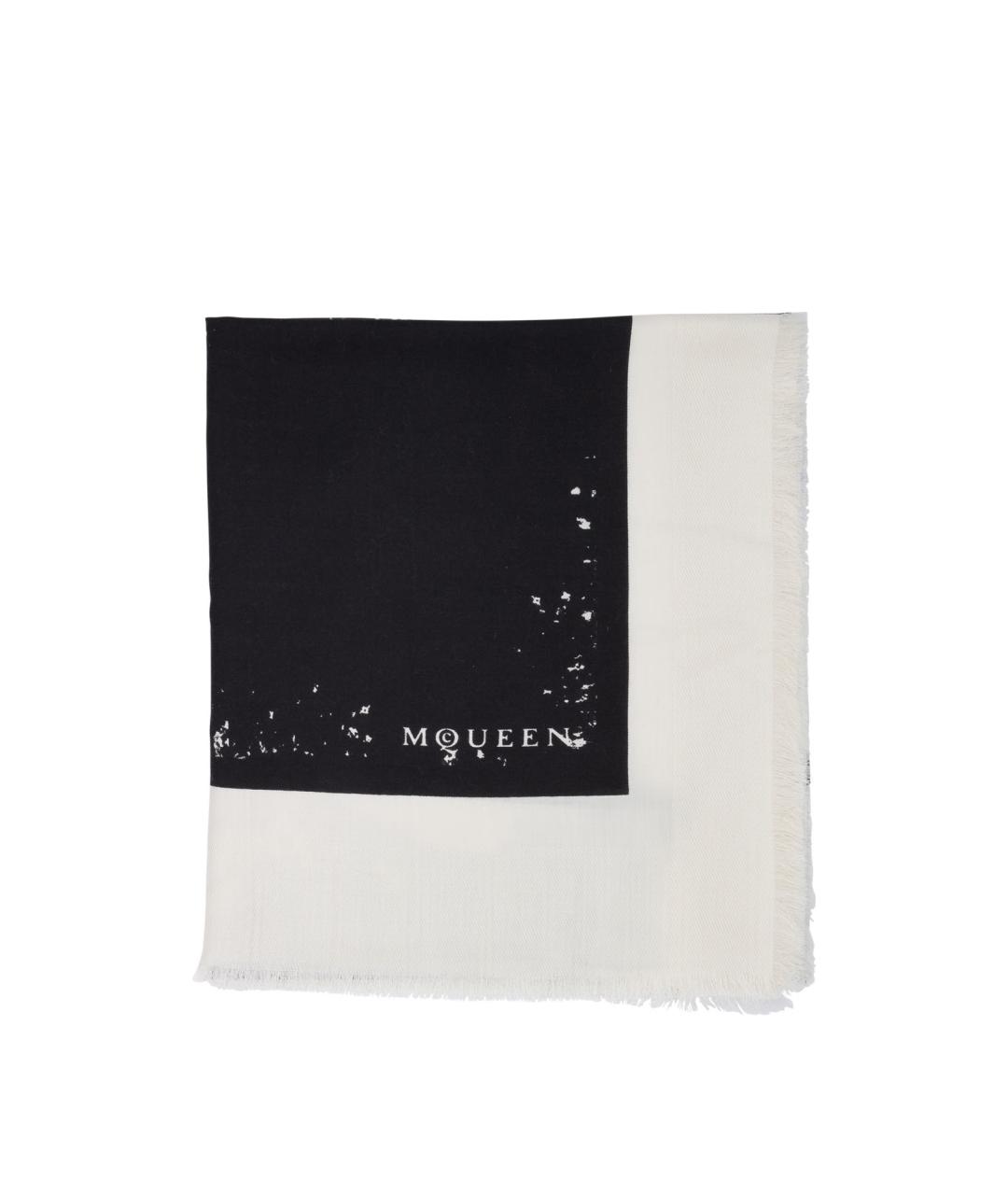 ALEXANDER MCQUEEN Мульти шелковый шарф, фото 1