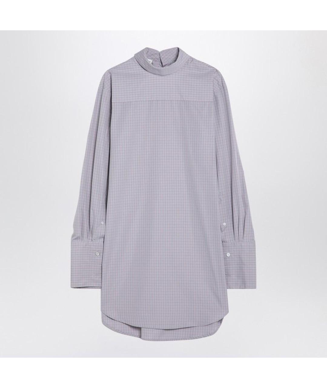 DRIES VAN NOTEN Голубая хлопковая рубашка, фото 2