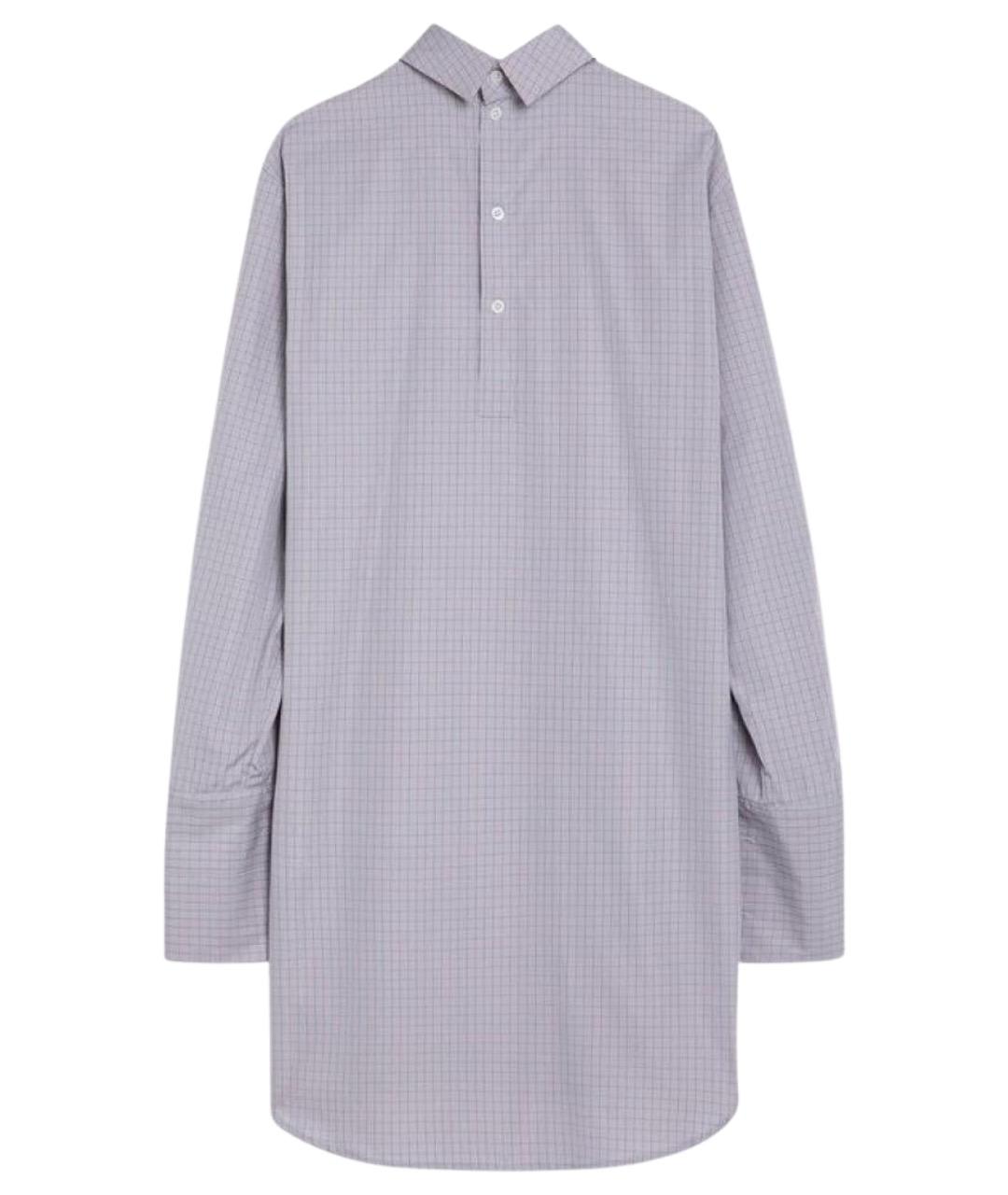 DRIES VAN NOTEN Голубая хлопковая рубашка, фото 1