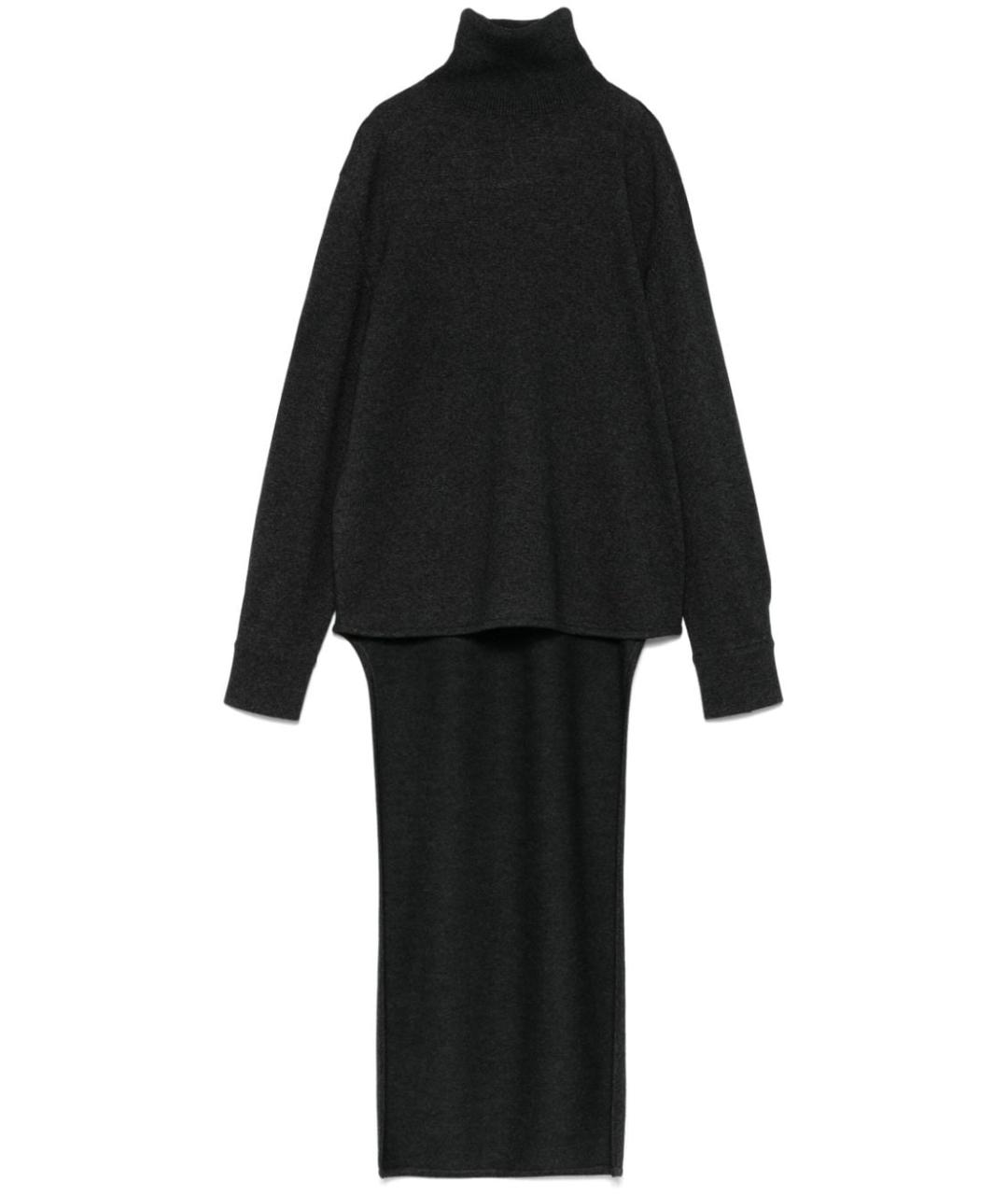 GIVENCHY Серый шерстяной джемпер / свитер, фото 1