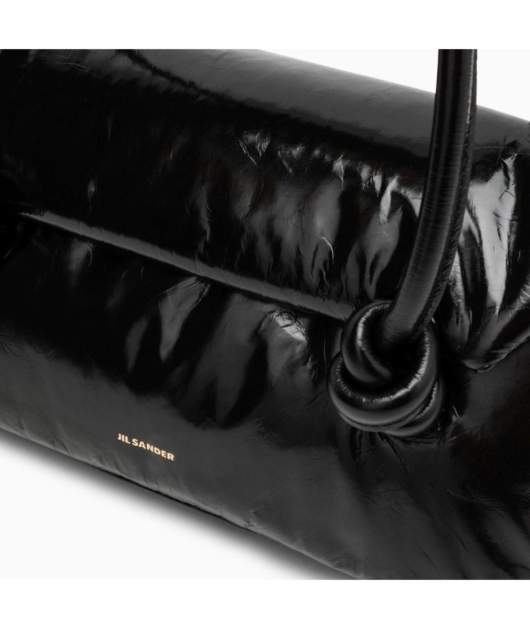 JIL SANDER Черная сумка через плечо, фото 5