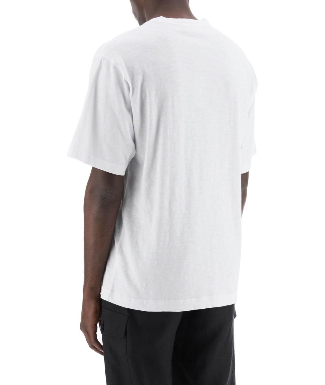 DOLCE&GABBANA Белая хлопковая футболка, фото 3