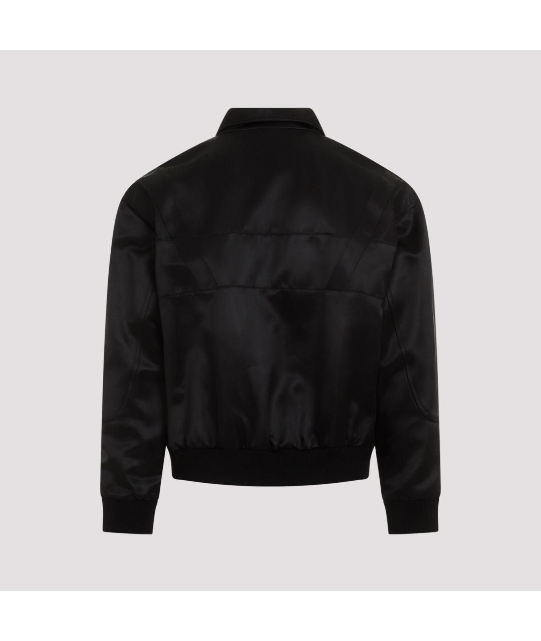 SAINT LAURENT Черная полиэстеровая куртка, фото 2