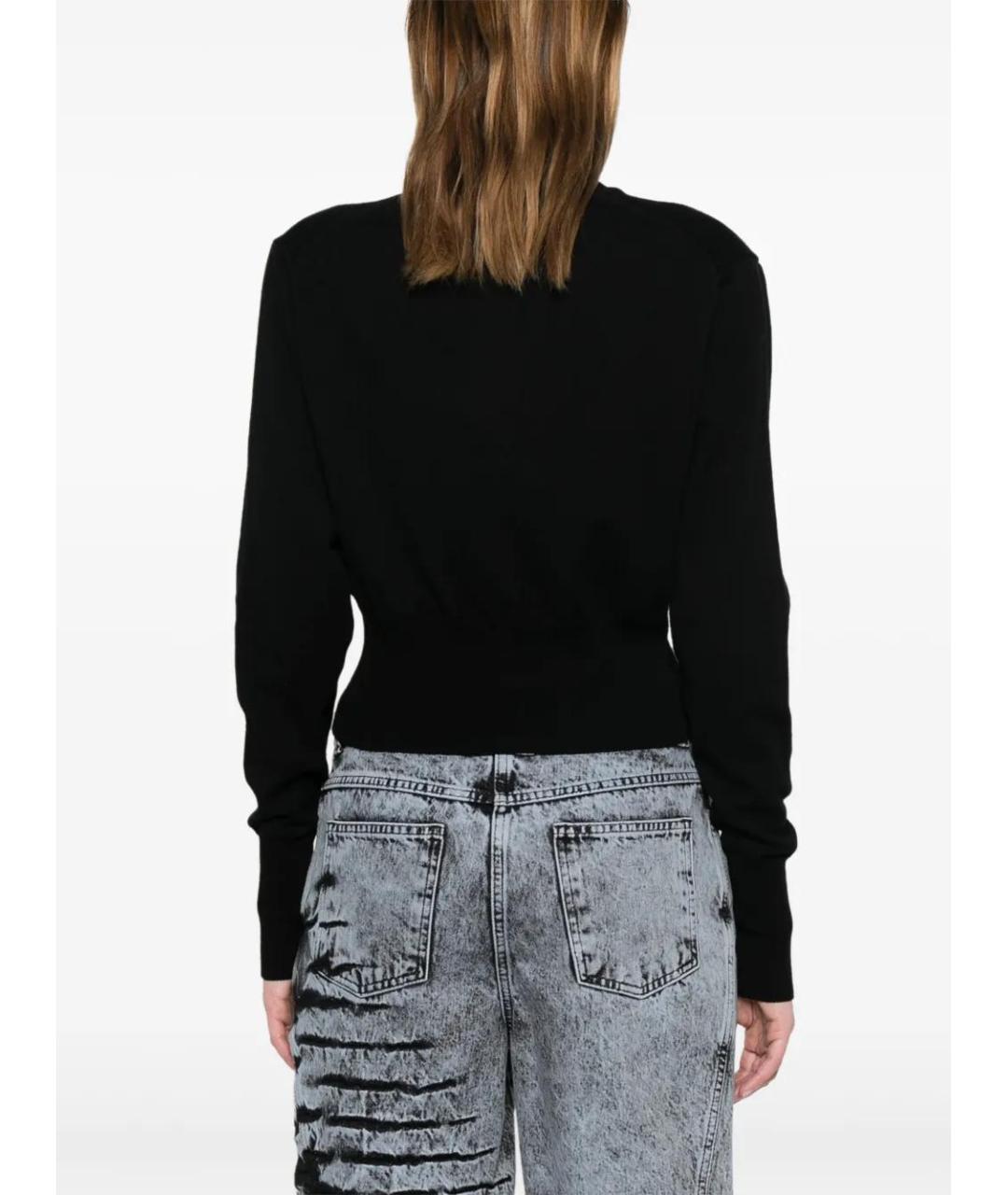 VIVIENNE WESTWOOD Черный кашемировый кардиган, фото 3