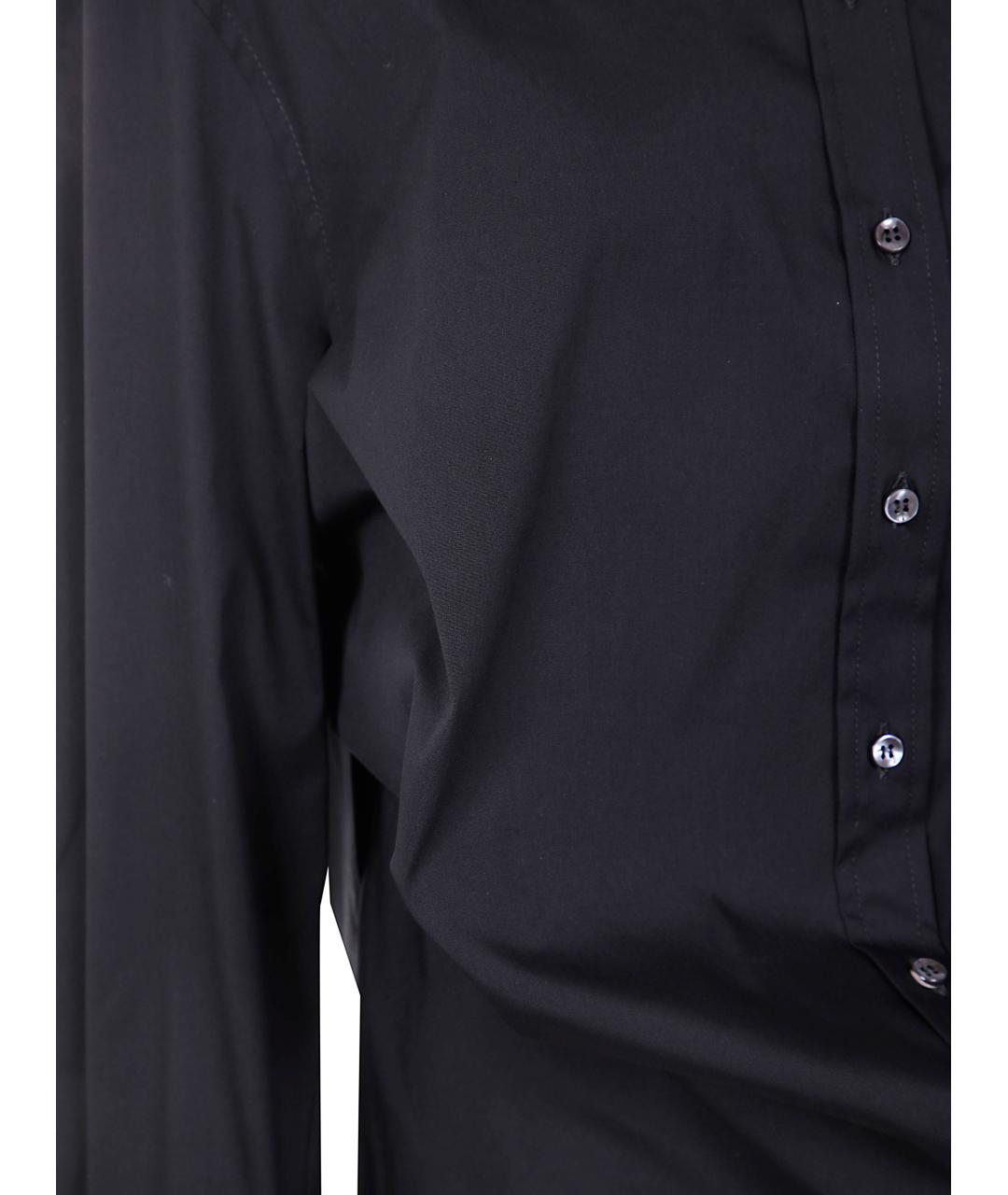 BRUNELLO CUCINELLI Черная хлопковая рубашка, фото 3