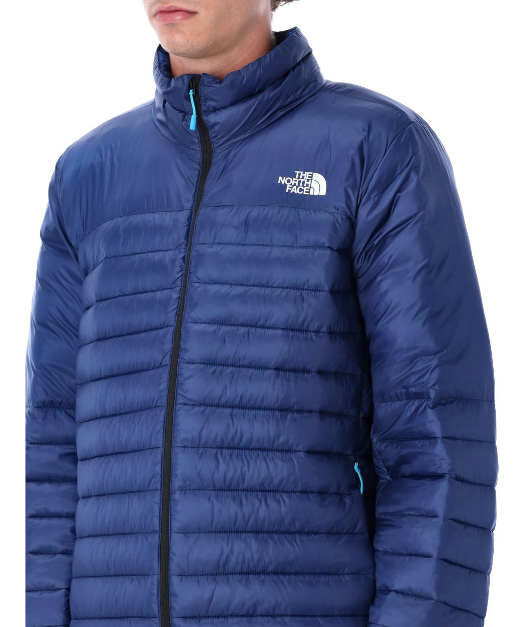 THE NORTH FACE Синяя полиамидовая куртка, фото 4