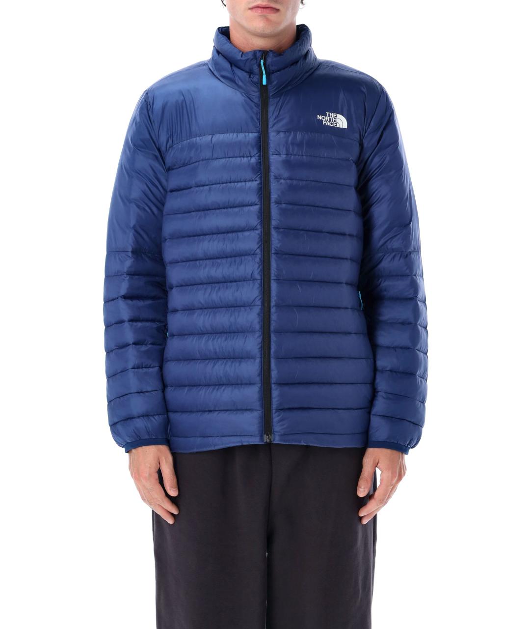 THE NORTH FACE Синяя полиамидовая куртка, фото 2