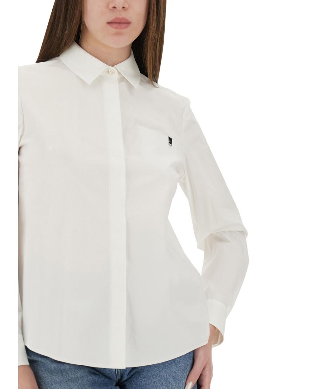TORY BURCH Белая хлопковая рубашка, фото 3