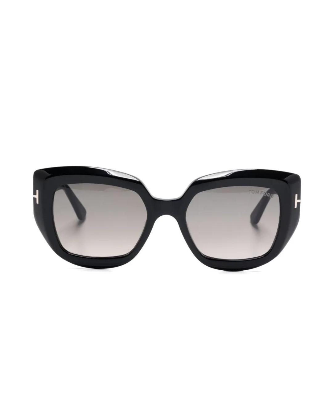 TOM FORD Черные солнцезащитные очки, фото 1