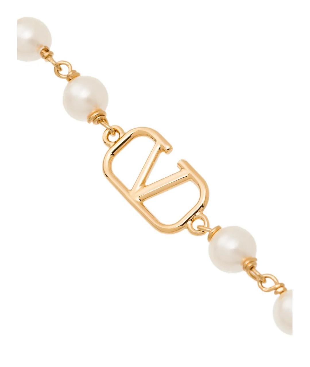 VALENTINO Золотой латунный браслет, фото 3