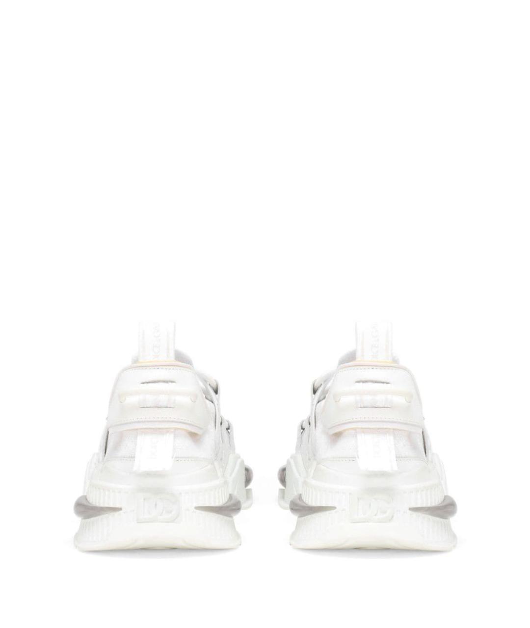 DOLCE&GABBANA Белые низкие кроссовки / кеды, фото 3