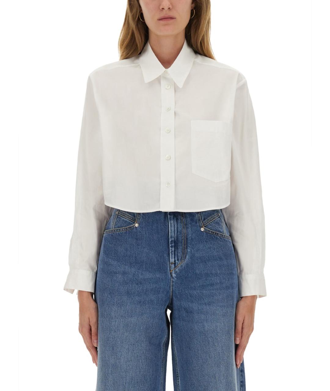 ISABEL MARANT Белая хлопковая рубашка, фото 2