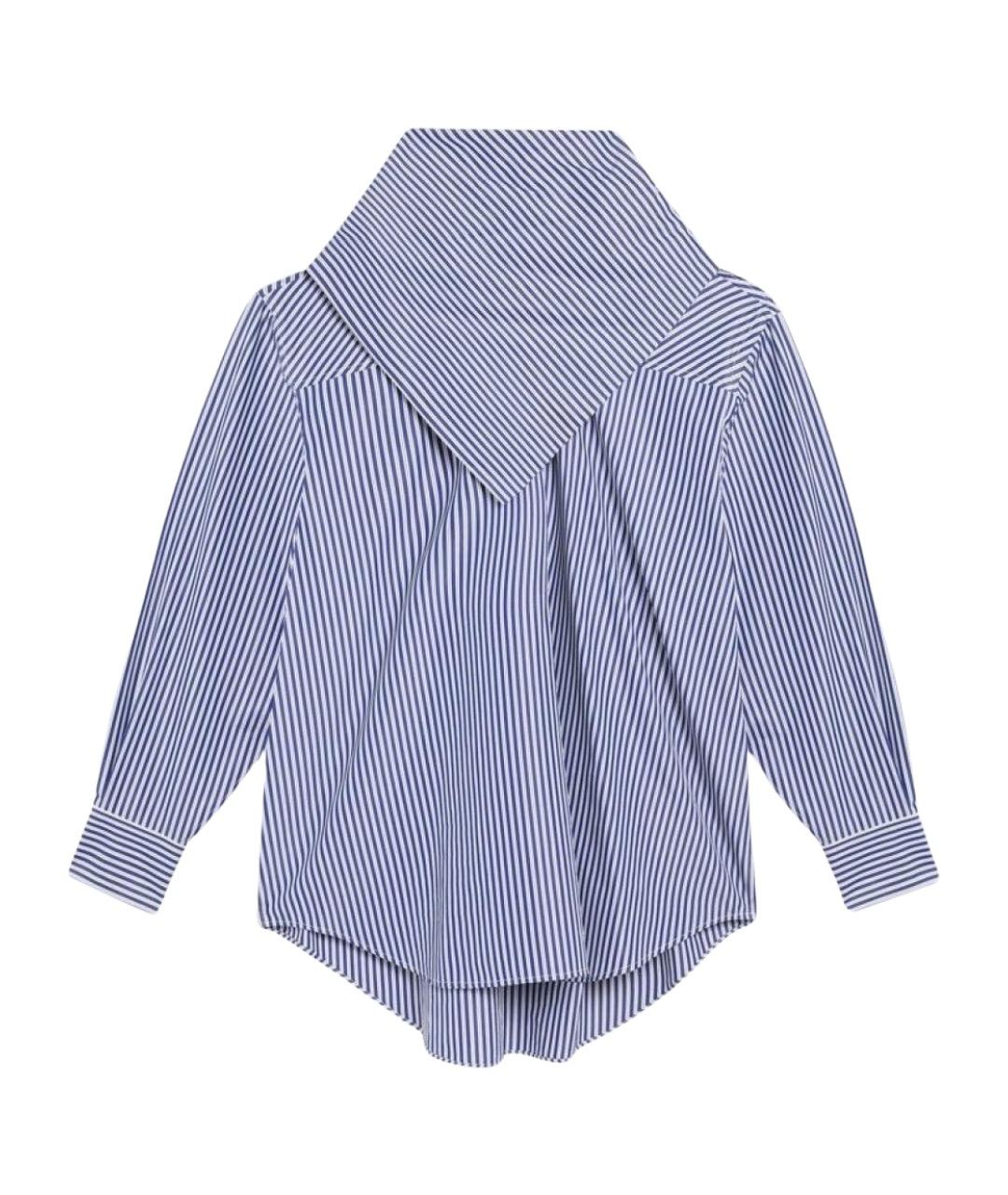 Ami Paris Синяя хлопковая рубашка, фото 1