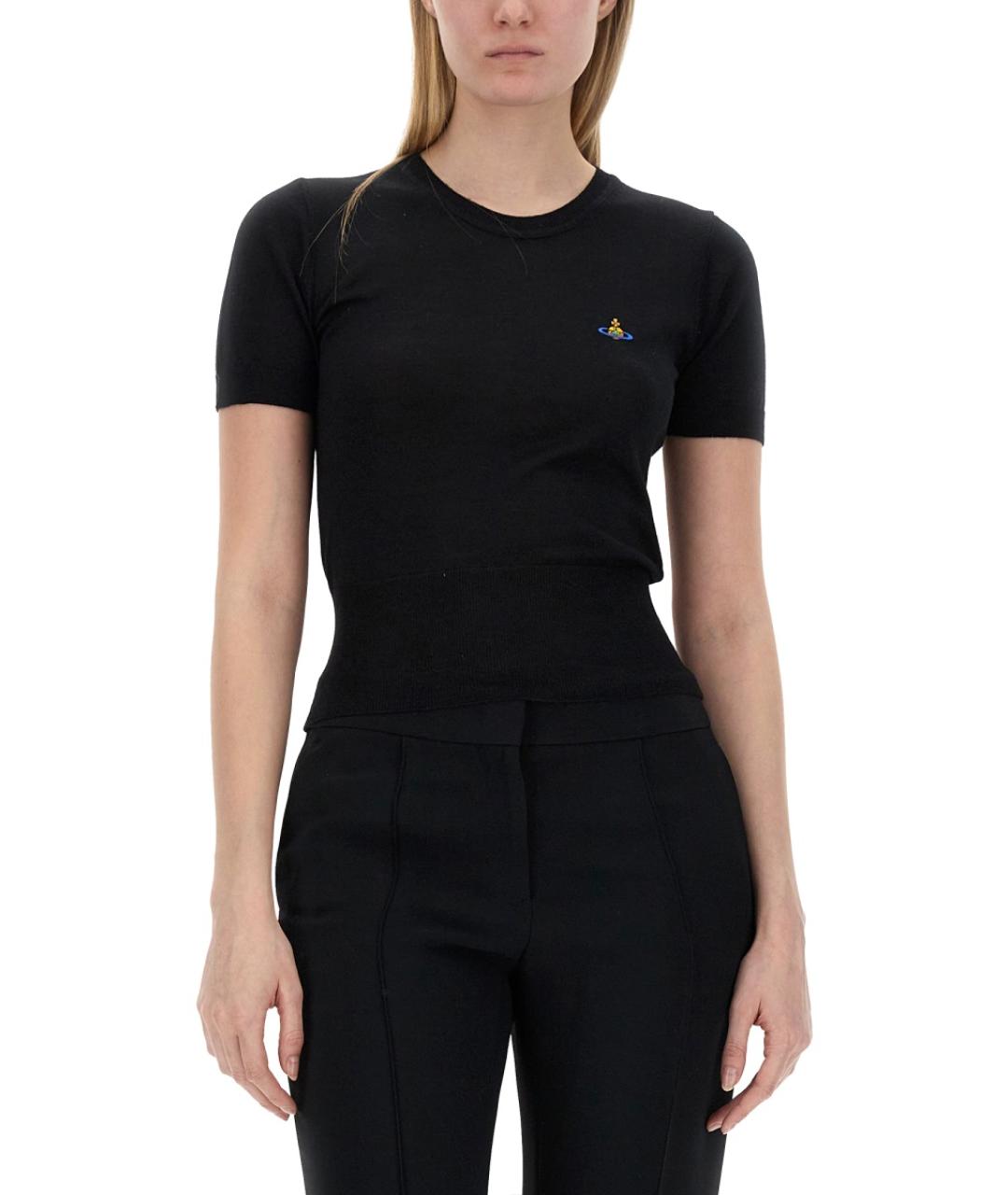 VIVIENNE WESTWOOD Черный шерстяной джемпер / свитер, фото 5