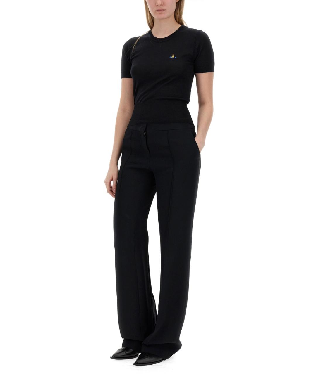 VIVIENNE WESTWOOD Черный шерстяной джемпер / свитер, фото 3