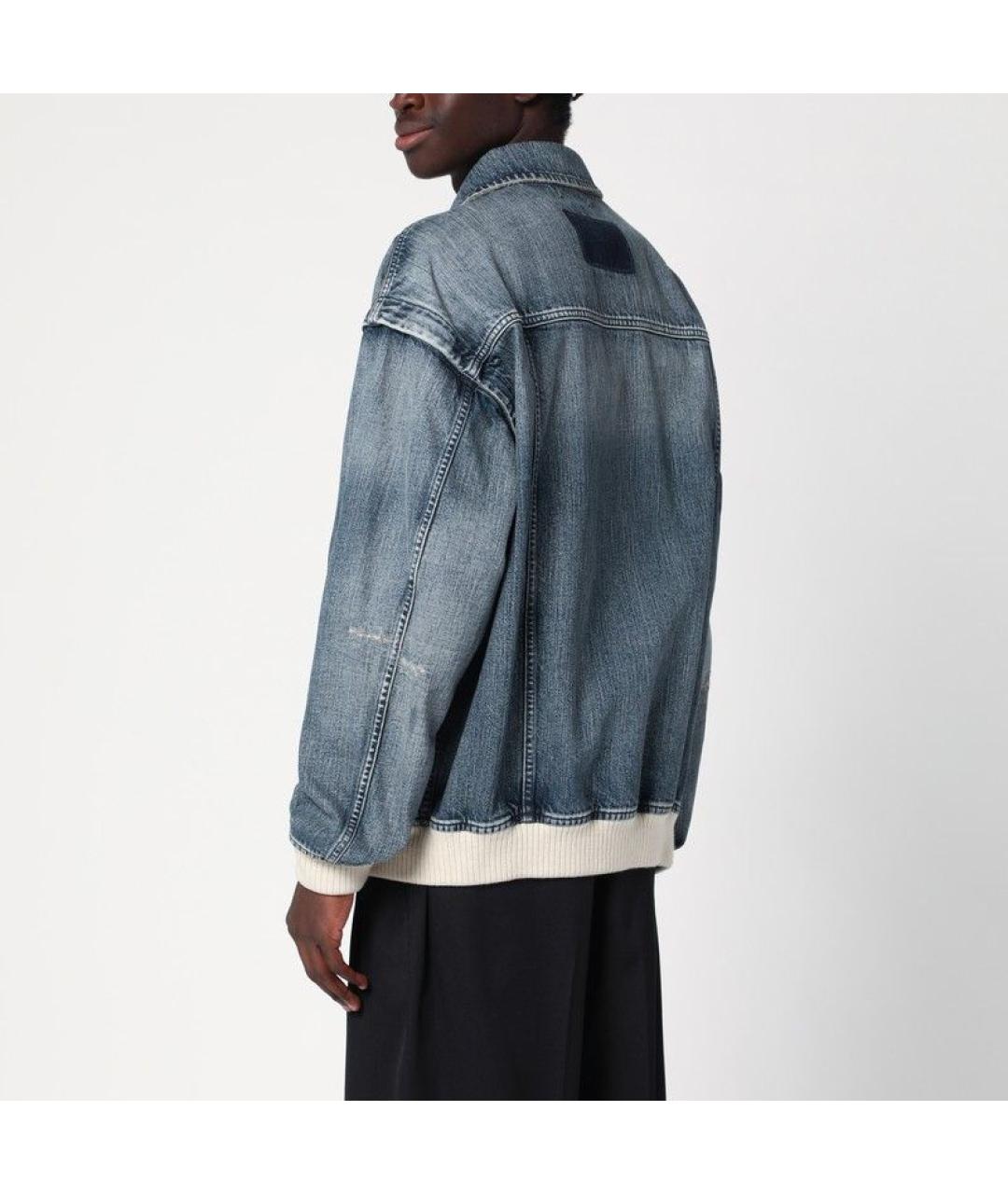 GOLDEN GOOSE DELUXE BRAND Синяя деним куртка, фото 3