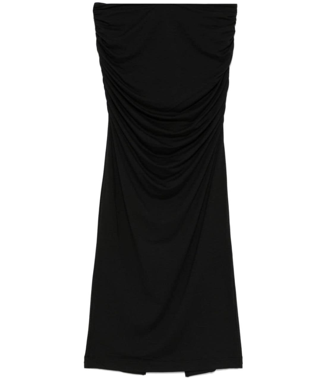 entire studios Черная вискозная юбка макси, фото 1