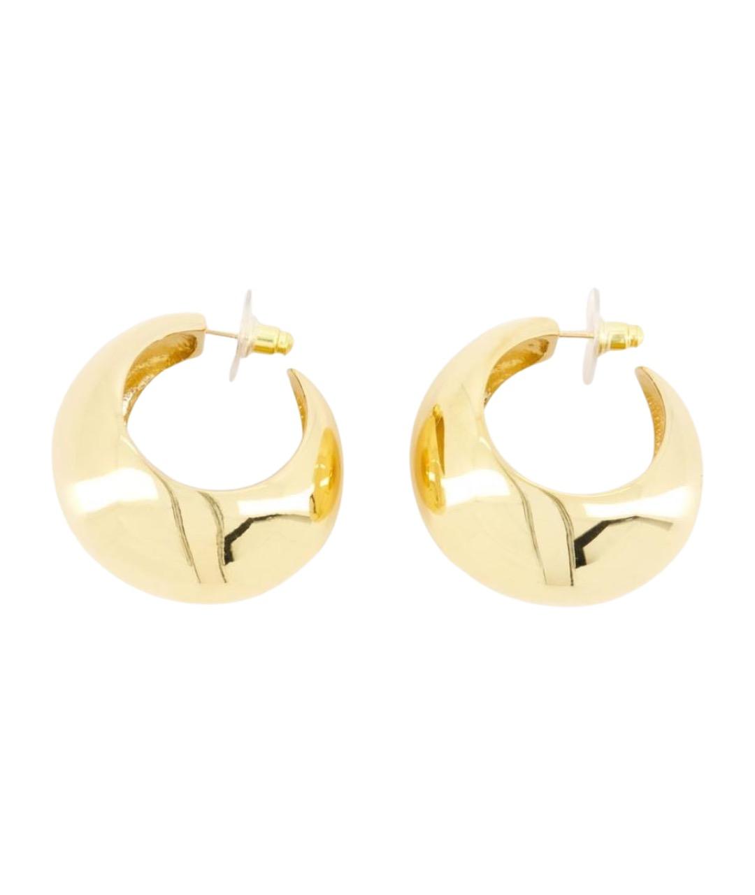 ISABEL MARANT Золотые латунные серьги, фото 1