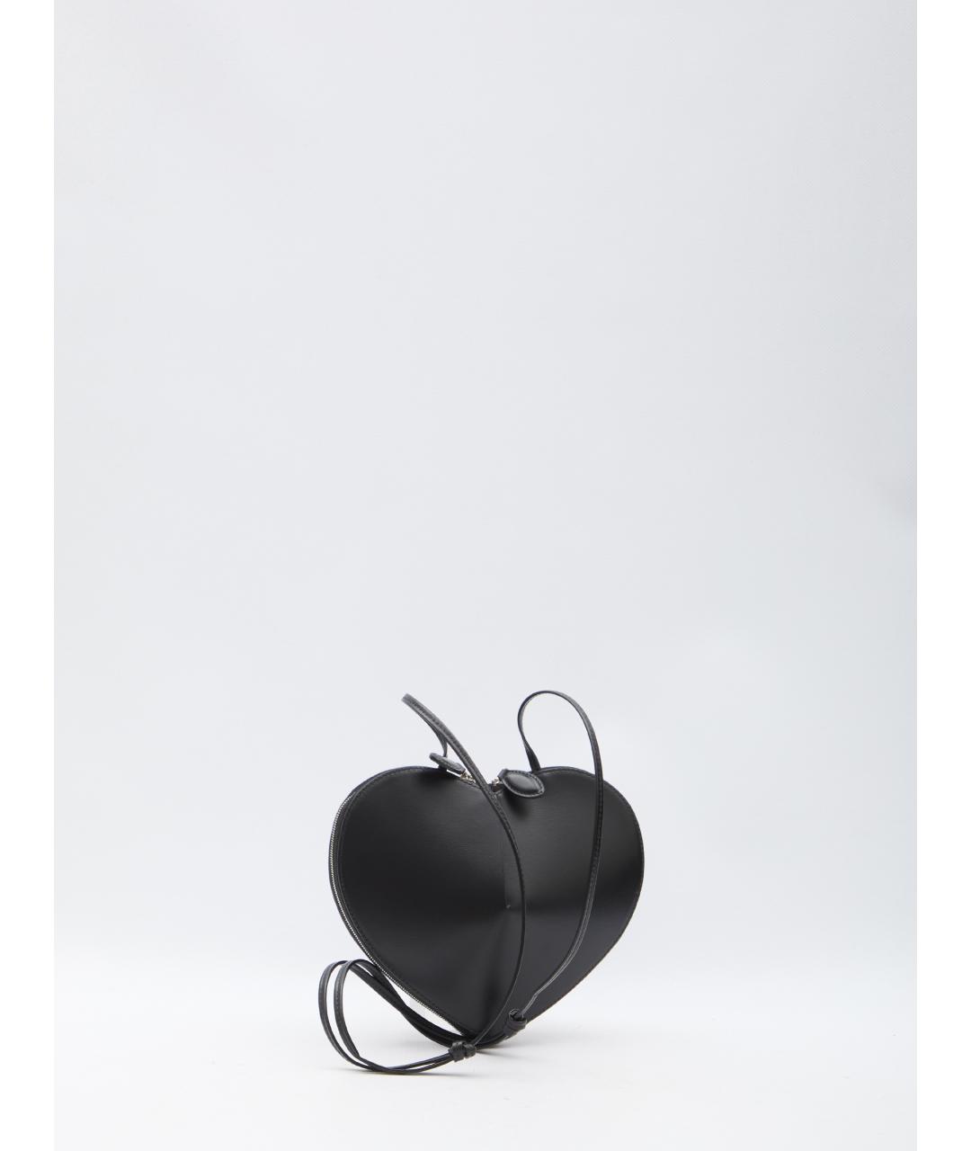 ALAIA Черная кожаная сумка через плечо, фото 2