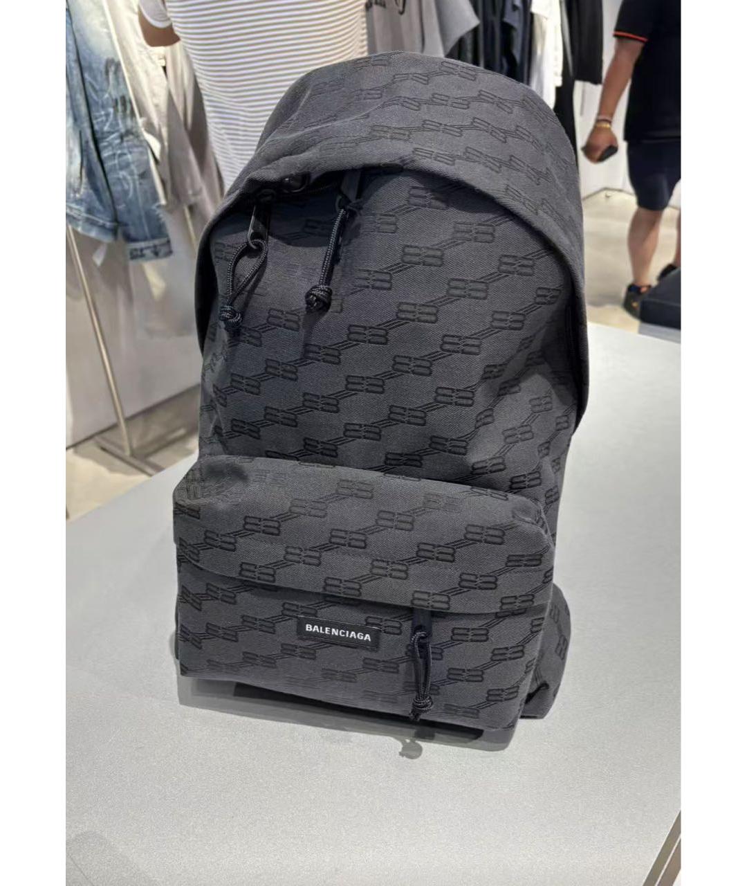 BALENCIAGA Серый рюкзак, фото 6