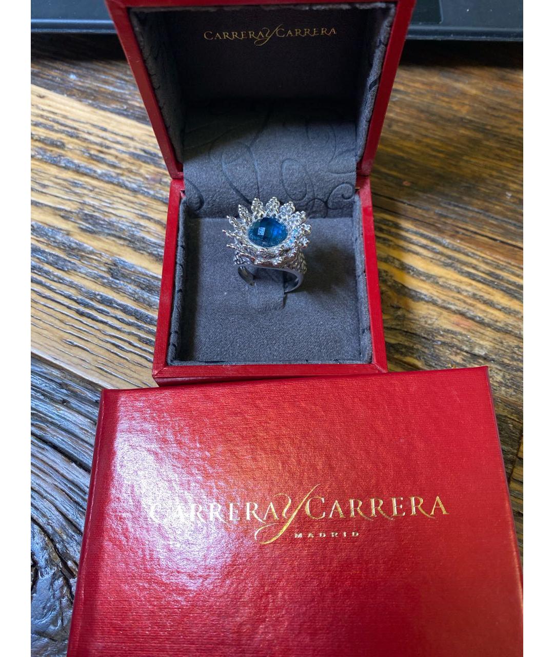CARRERA Y CARRERA Белое кольцо из белого золота, фото 8