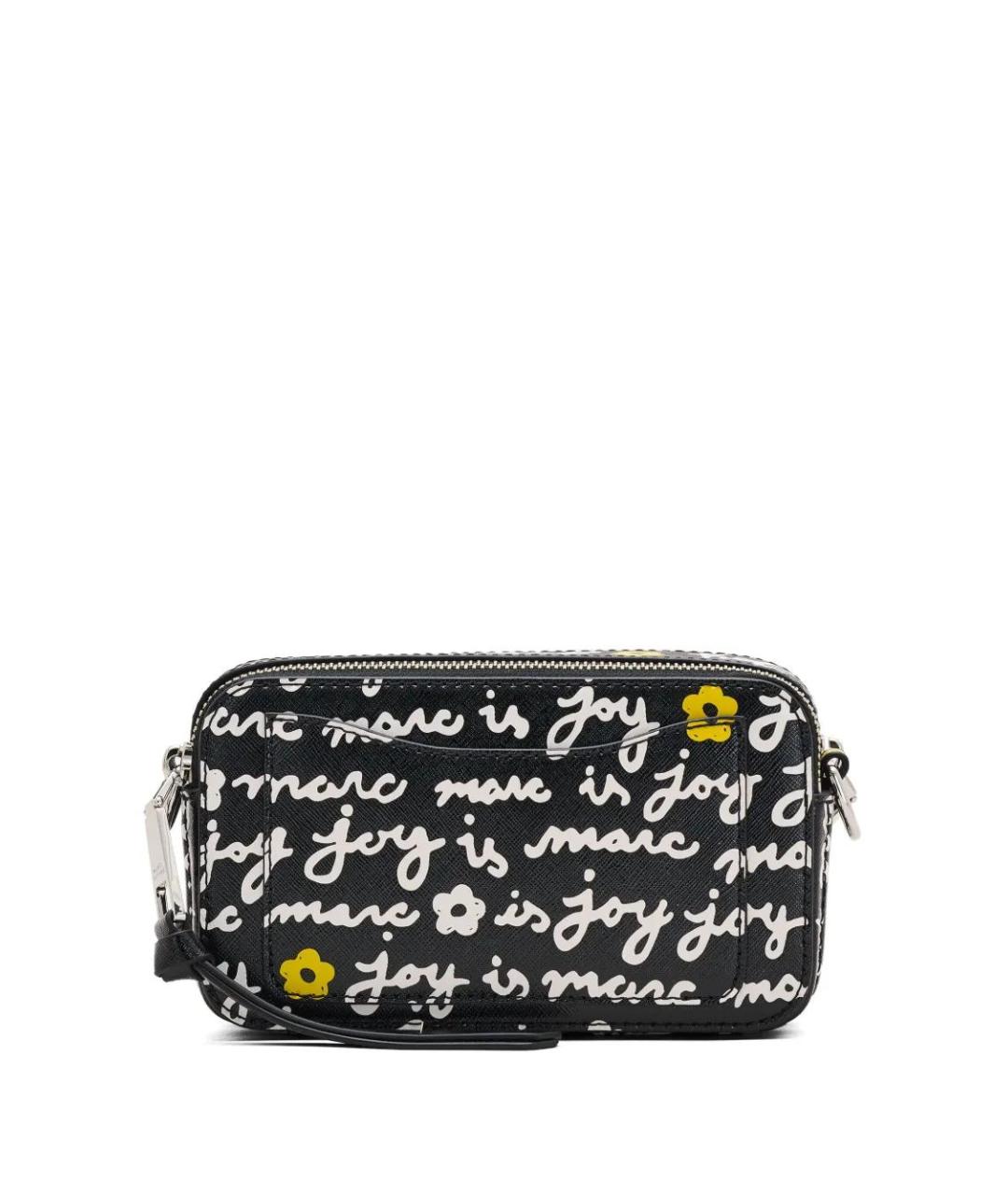 MARC JACOBS Черная кожаная сумка через плечо, фото 2