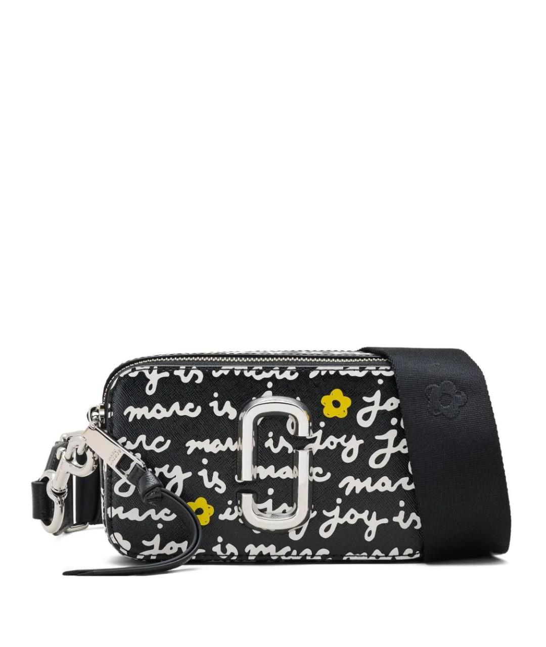 MARC JACOBS Черная кожаная сумка через плечо, фото 1