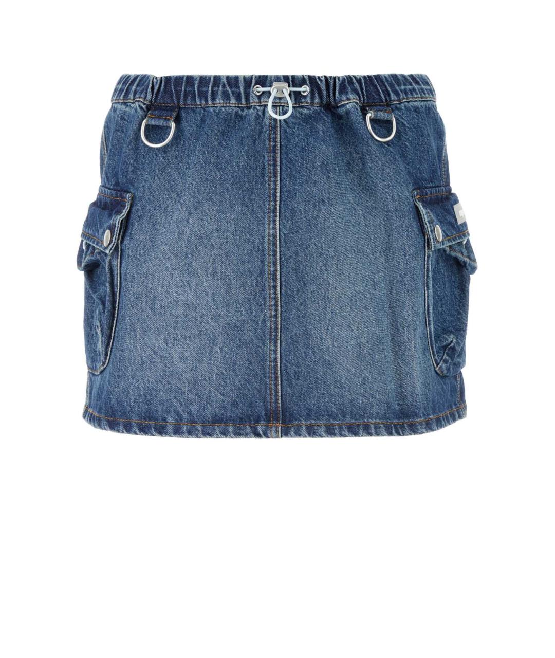 COPERNI Синяя деним юбка мини, фото 1
