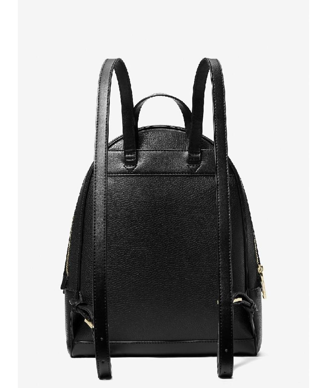 MICHAEL KORS Черный кожаный рюкзак, фото 2